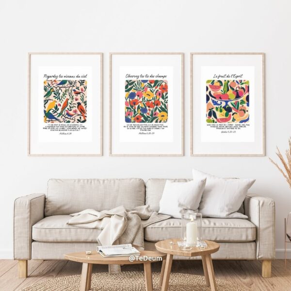 Les oiseaux - Bundle Affiche et cartes - 4 formats – Image 3