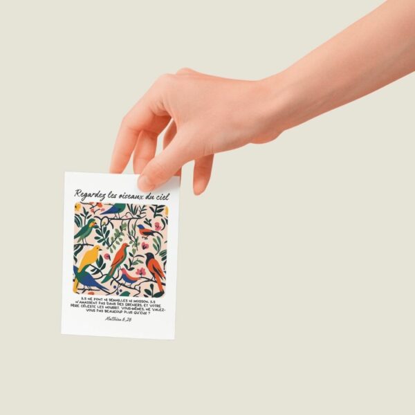 Les oiseaux - Bundle Affiche et cartes - 4 formats – Image 4